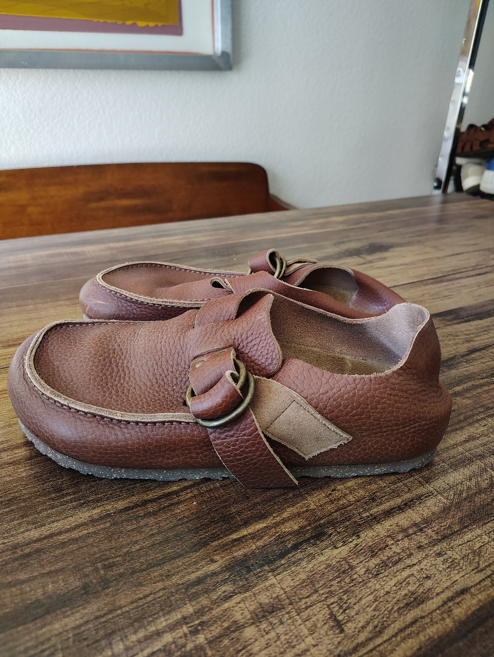 FILSON x BIRKENSTOCK London moccasin Brown leather EU 44 US 11